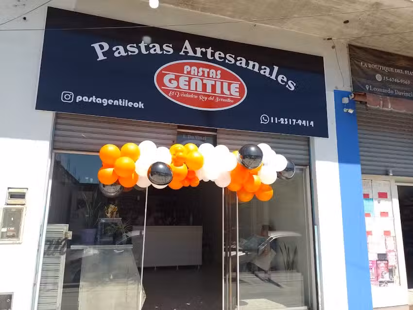 F&aacute;brica de pastas artesanales &ldquo;Pastas Gentile&rdquo;