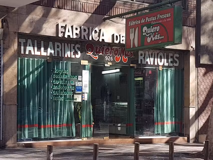 Fabrica de Pastas Frescas Quiero M&aacute;s&hellip;