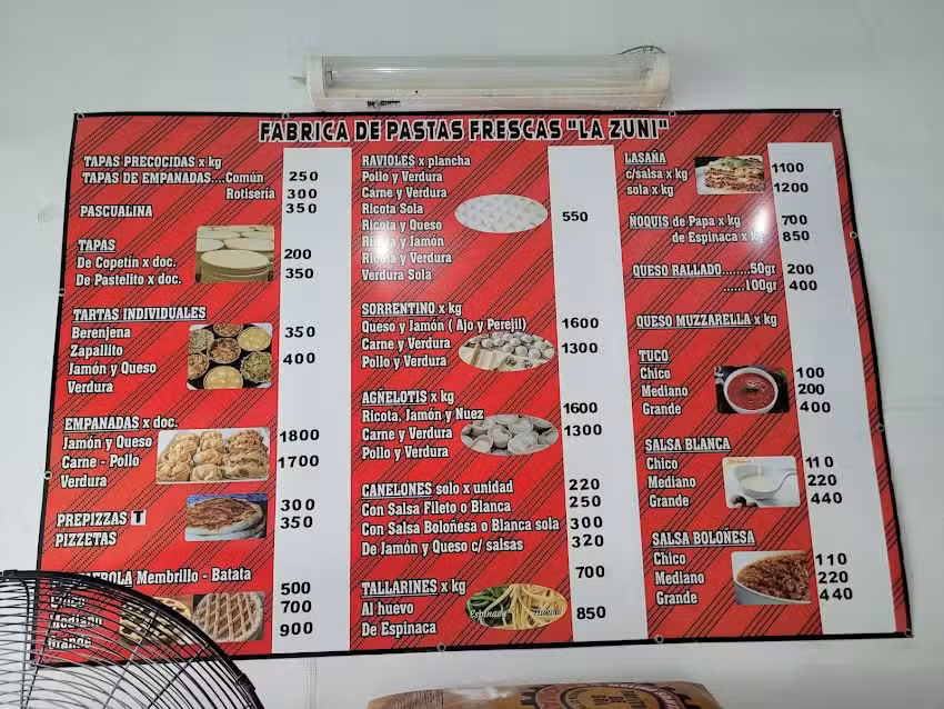 Fabrica de Pastas La Zuni