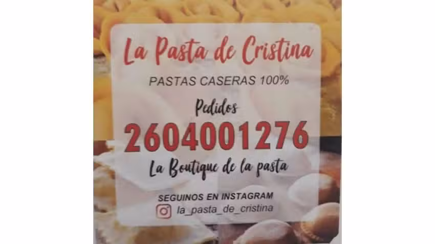 LA PASTA DE CRISTINA