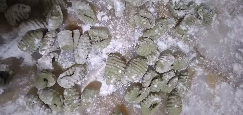 La pastas de Esmeralda y Luquitas